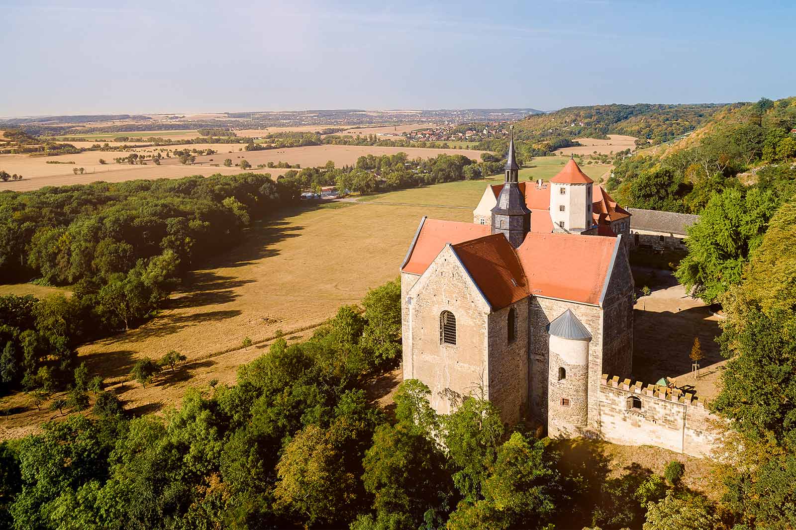 Ansicht von Schloss Goseck